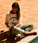 Women's Cobalt Pasta E Basta T-Shirt by Arsene et Les Pipelettes