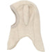 Melange Off White Soft Wool Balaclava with Bunny Ears by Mikk-Line