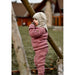 Melange Off White Soft Wool Balaclava with Bunny Ears by Mikk-Line