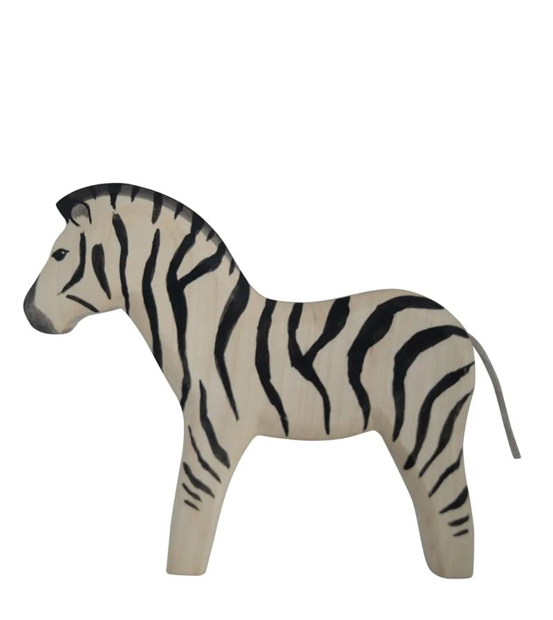Wooden Zebra by Holzwald