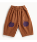 Ginger Apple Ziggy Barrel Leg Baby Trousers by Bonnie Mob