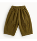 Olive Ziggy Barrel Trousers by Bonnie Mob