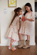 Petal Pink Flowers Patty Dress by Bonheur du Jour