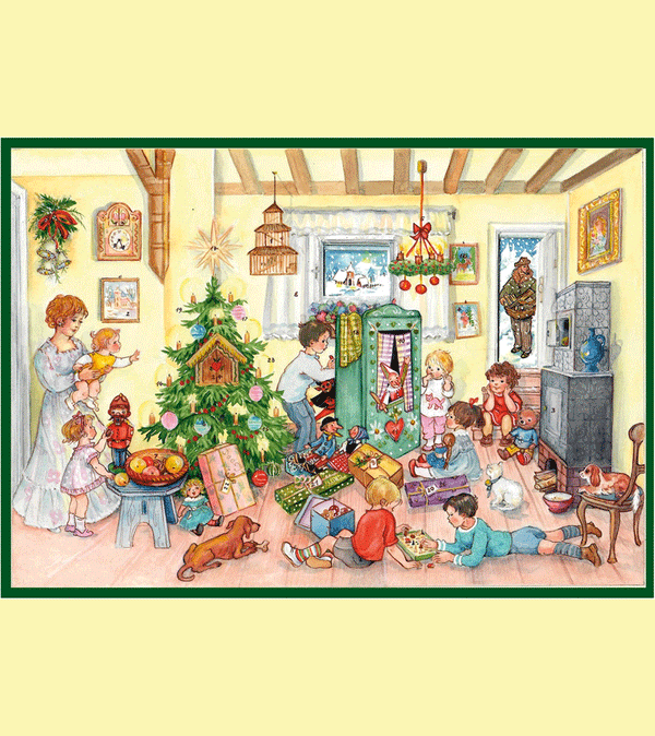 Cozy Christmas Time Large Advent Calendar
