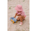 Reversible Stripes Bloom & Blush Sunhat by Tutete