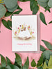 Floral Cat Birthday Card