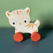 Wooden Kitten On Wheels by Mentari
