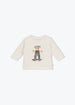 Skating Dog Baby T-Shirt by Arsene et Les Pipelettes
