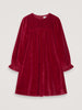 Kids Ruby Velour Celebration Dress by Serendipity