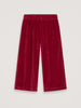 Ruby Velour Velvet Loose Bottoms by Serendipity