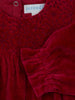 Baby Ruby Velour Celebration Dress by Serendipity