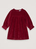 Baby Ruby Velour Celebration Dress by Serendipity