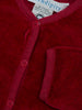 Baby Ruby Velour Cardigan Jacket by Serendipity