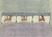 Margaret Tempest Sleep Tight Bunnies Greetings Card by Porch Fairies