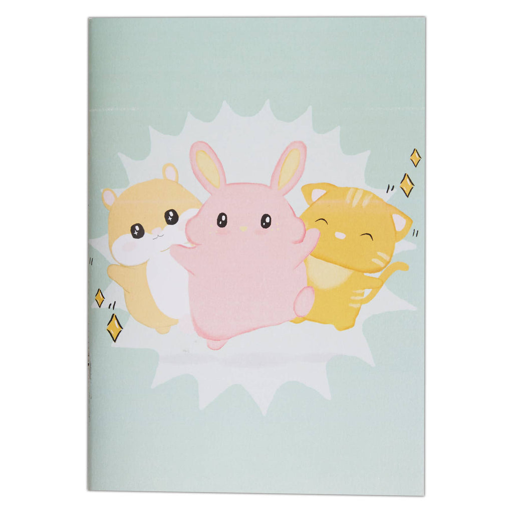 Cute Chibi Artiste A4 Sketchbook