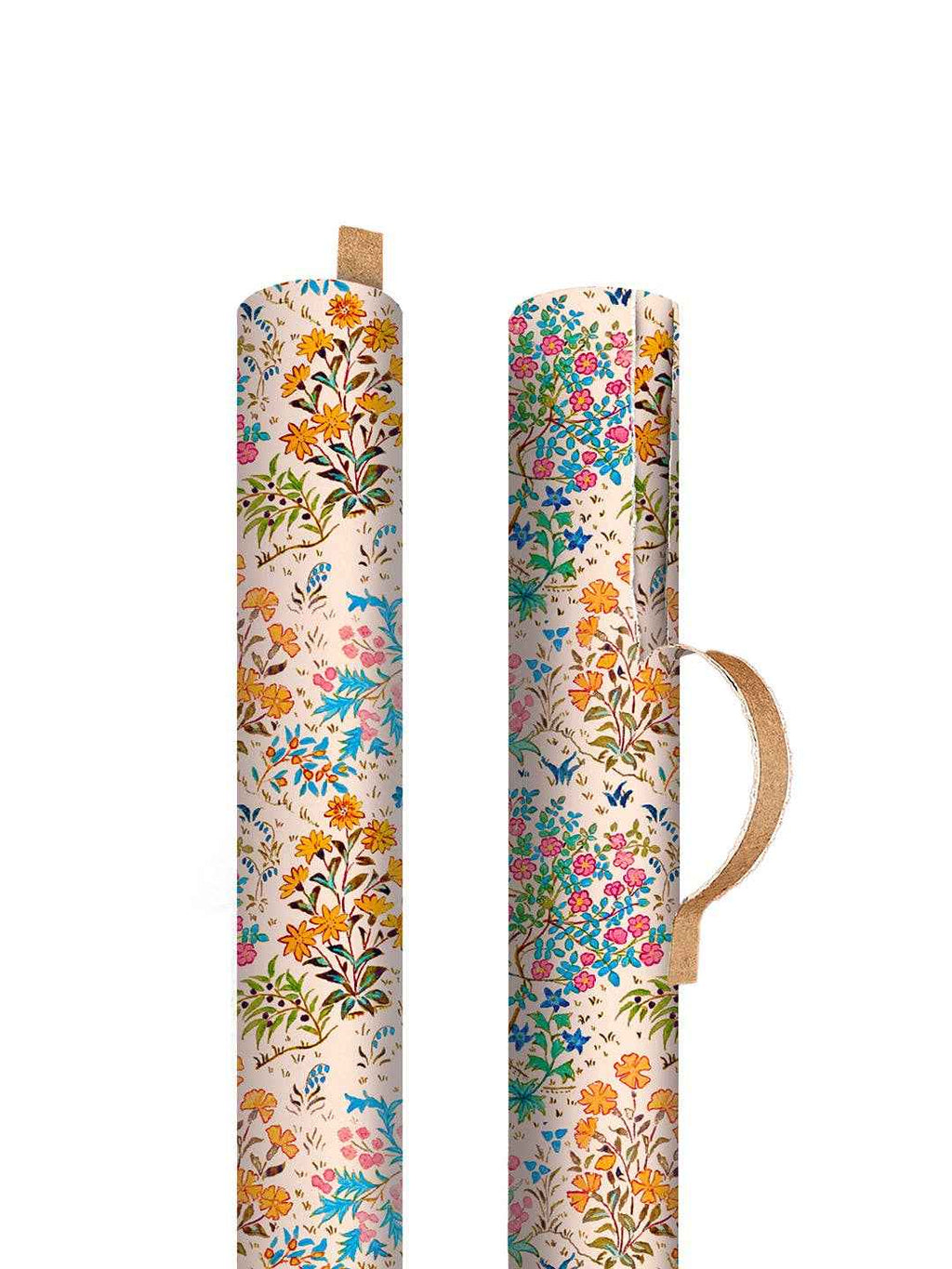 Neon Floral Single Roll Wrapping Paper by Ohh Deer