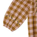 Embroidered Gingham Marvel Romper by Bonheur du Jour
