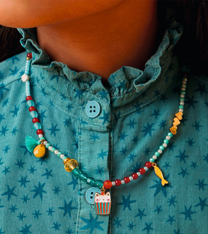 Mia Necklace by Djeco Plume Range