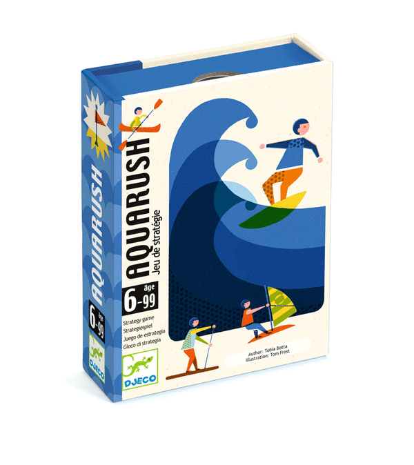 Aquarush Card Game by Djeco
