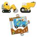 12+5 pcs Construction Site Giant Puzzle by Djeco
