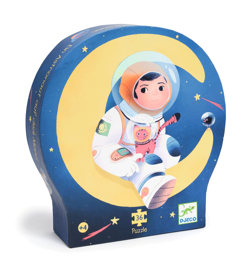 36pcs An Astronaut on the Moon Puzzle by Djeco
