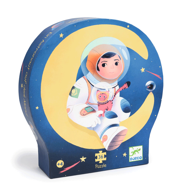 36pcs An Astronaut on the Moon Puzzle by Djeco