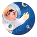 36pcs An Astronaut on the Moon Puzzle by Djeco