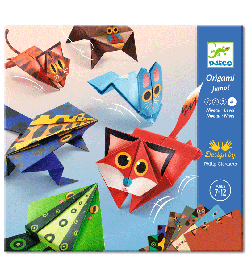Jumping Animals Origami by Djeco