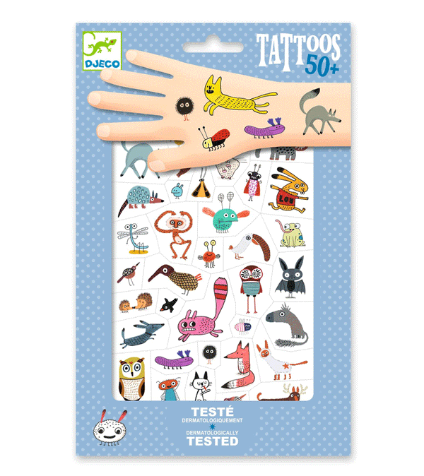 Little Critters Tattoos by Djeco
