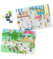 Fanfare Removable Puffy Stickers by Djeco
