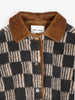 Almost Moiré all over Sherpa Jacket by Bobo Choses