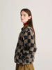 Almost Moiré all over Sherpa Jacket by Bobo Choses
