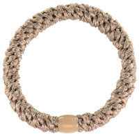 Taupe Glitter Hairband by Bon dep