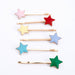 Enamel Star Hair Slides by meri meri