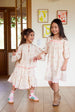 Petal Pink Flowers Patty Dress by Bonheur du Jour