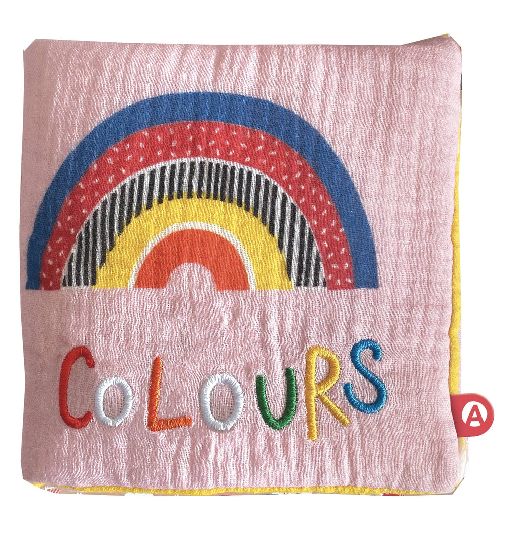 Colours: Baby's Supersoft Cloth Book by Auzou