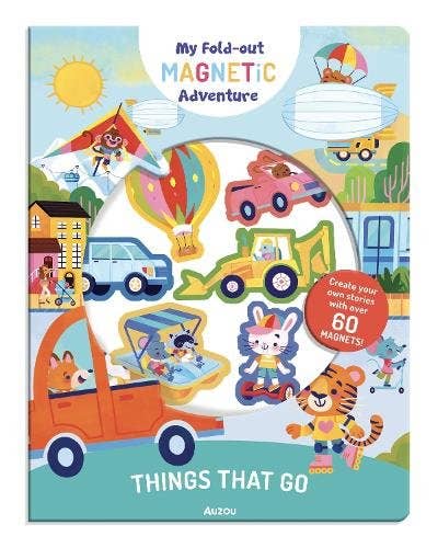 Things that Go Magnetic Adventure by Auzou