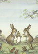 Molly Brett Bunny First Steps Greetings Card by Porch Fairies