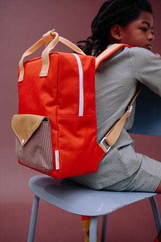 Campfire Orange Medum Backpack by Sticky Lemon