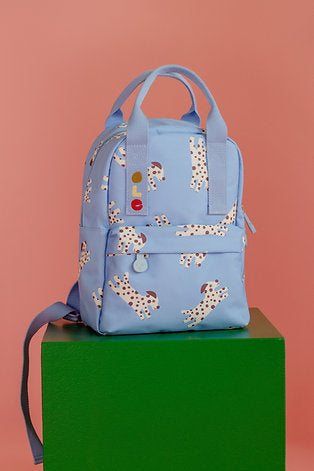 Blue Dogs Small Backpack by Ole ( Sticky Lemon )