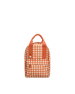 Coral Gingham Small Backpack by Ole ( Sticky Lemon )