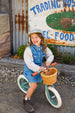 Forest Green First Go Vintage Style Balance Bike  by BANWOOD