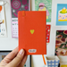 A6 Girls Leatherette Paper Notebook by Daria Solak