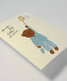 Pyjama Bear Greeting Card by Bear Days