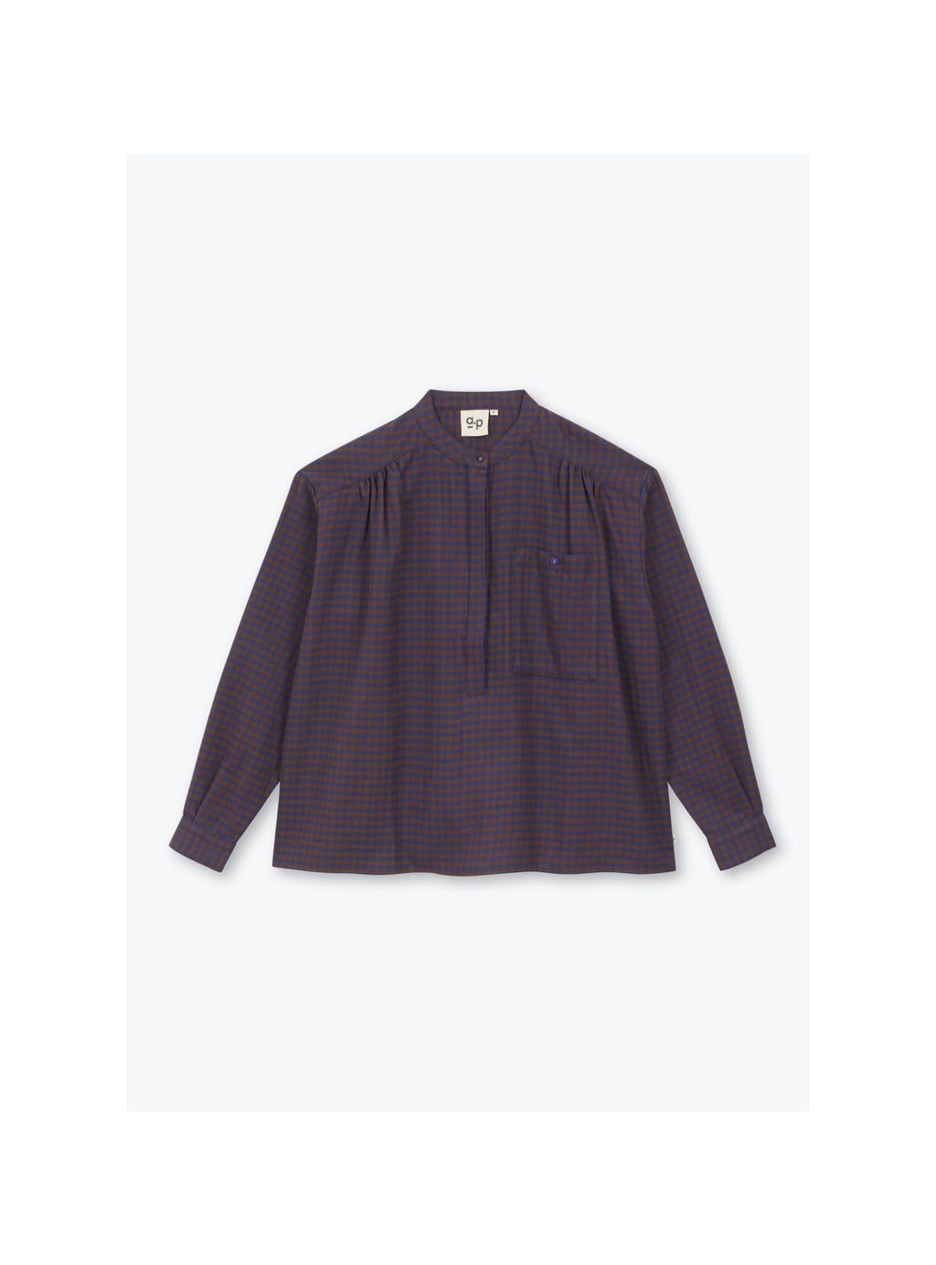 Women's Gingham Vichy Blouse by Arsene et Les Pipelettes