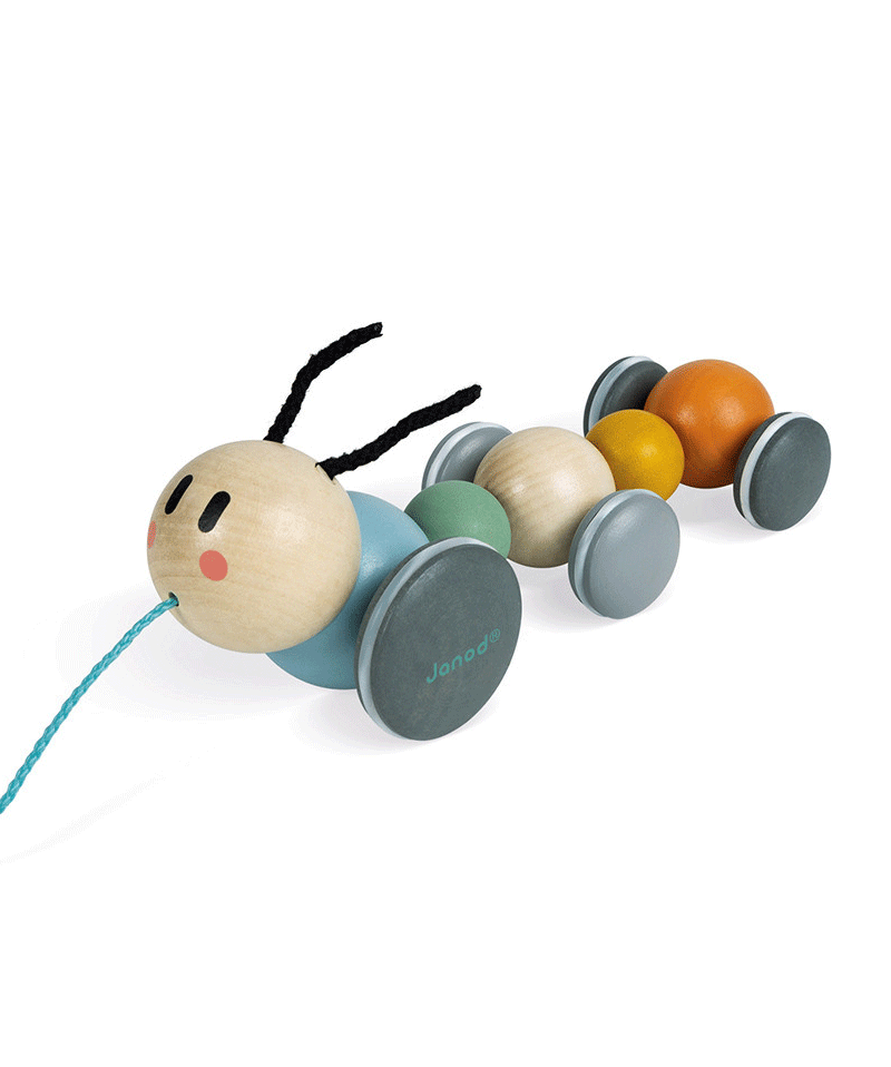 Pull-Along Caterpillar by Janod