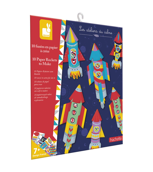 10 Paper Rockets To Make by Janod