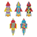 10 Paper Rockets To Make by Janod