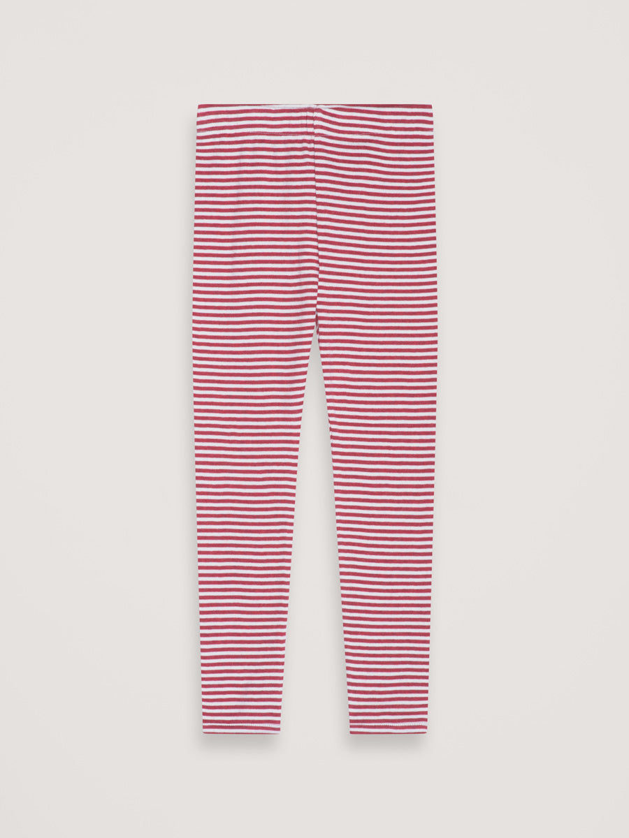 Ruby and Ecru Leggings / Long Johns by Serendipity