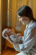 Beige Havre Onesie with Feet by 1+ in the Family